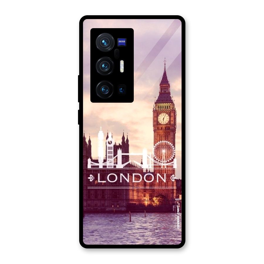 City Tower Glass Back Case for Vivo X70 Pro Plus