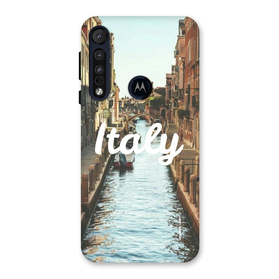 City Travel Back Case for Motorola One Macro