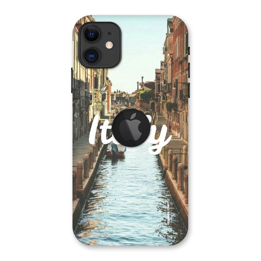 City Travel Back Case for iPhone 11 Logo Cut