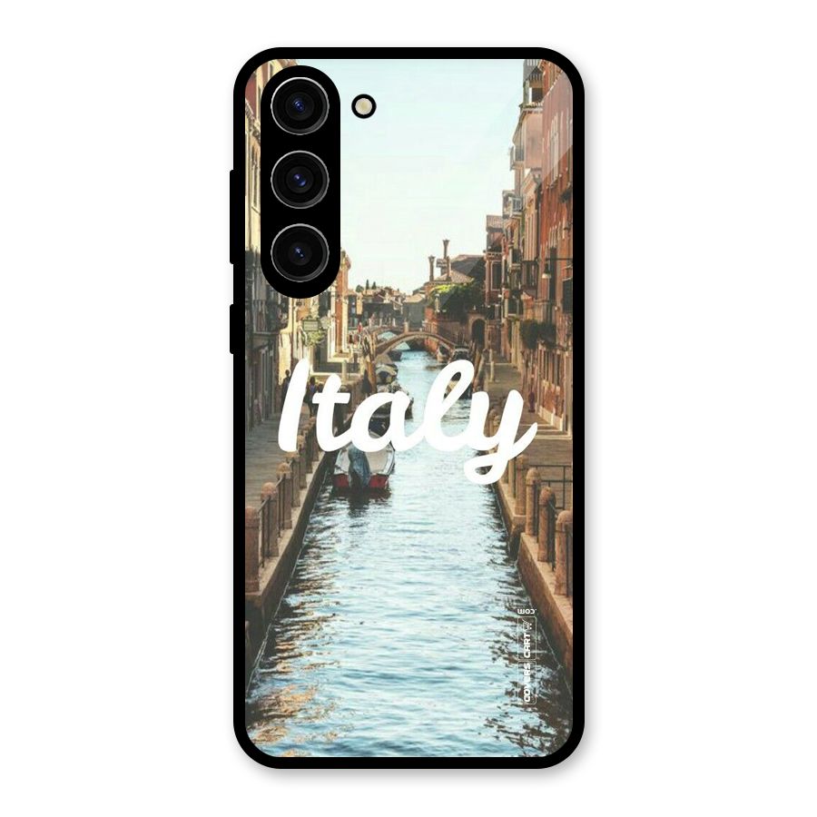 City Travel Glass Back Case for Galaxy S23 Plus