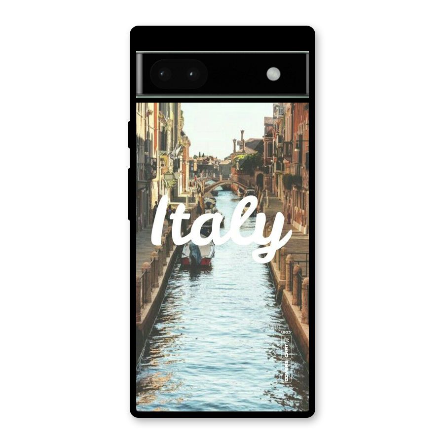 City Travel Glass Back Case for Google Pixel 6a