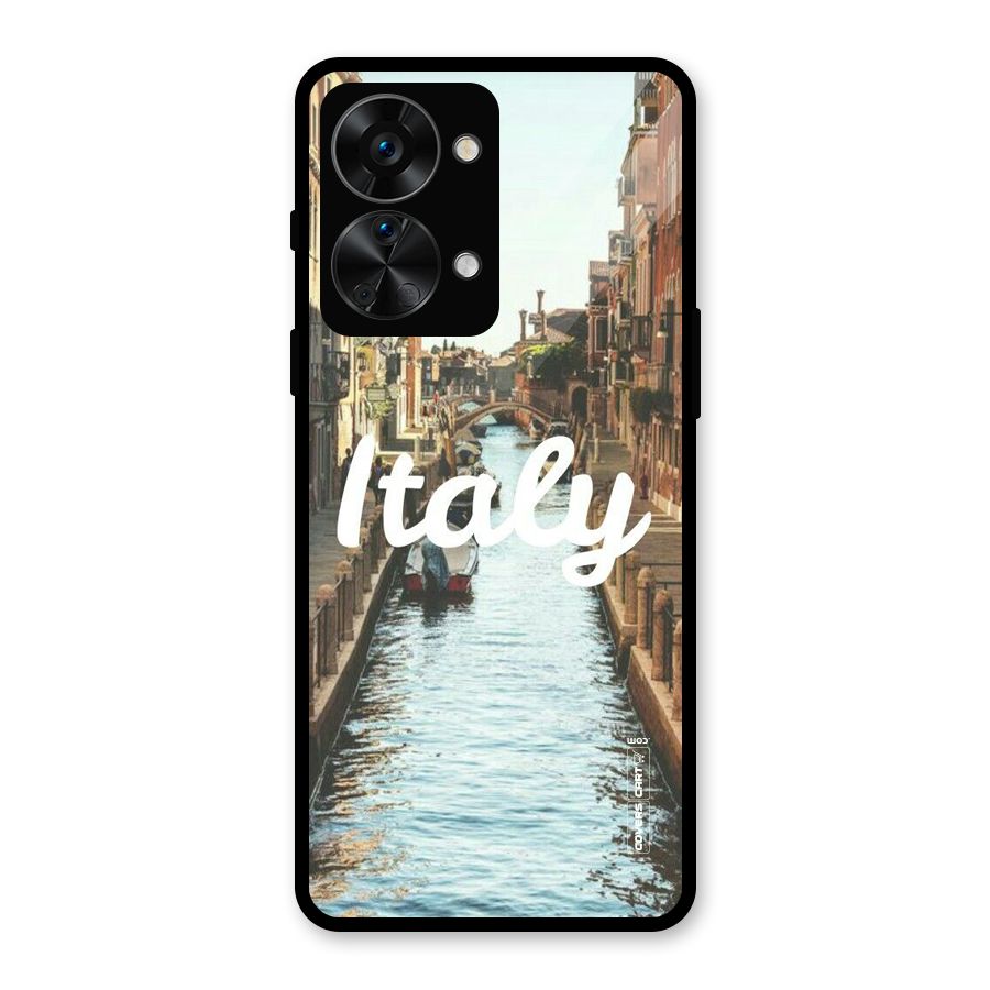 City Travel Glass Back Case for OnePlus Nord 2T