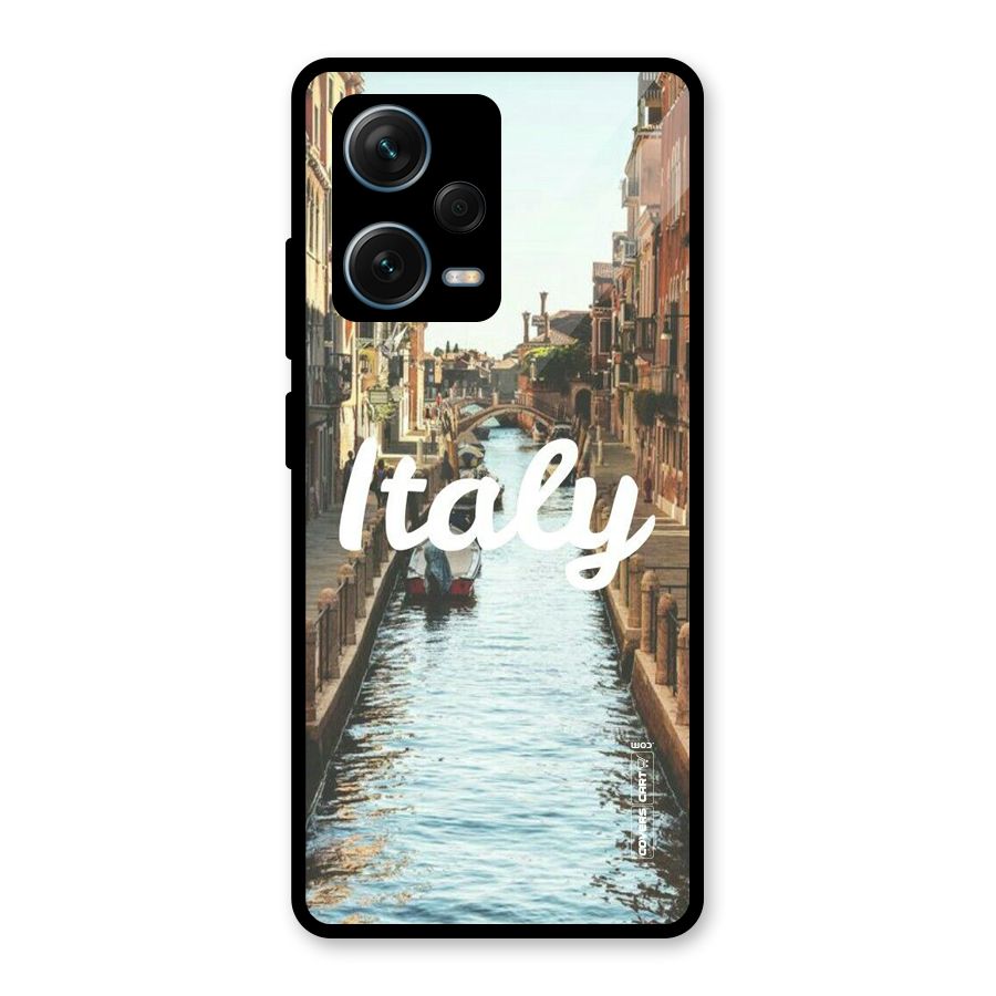 City Travel Glass Back Case for Redmi Note 12 Pro Plus 5G