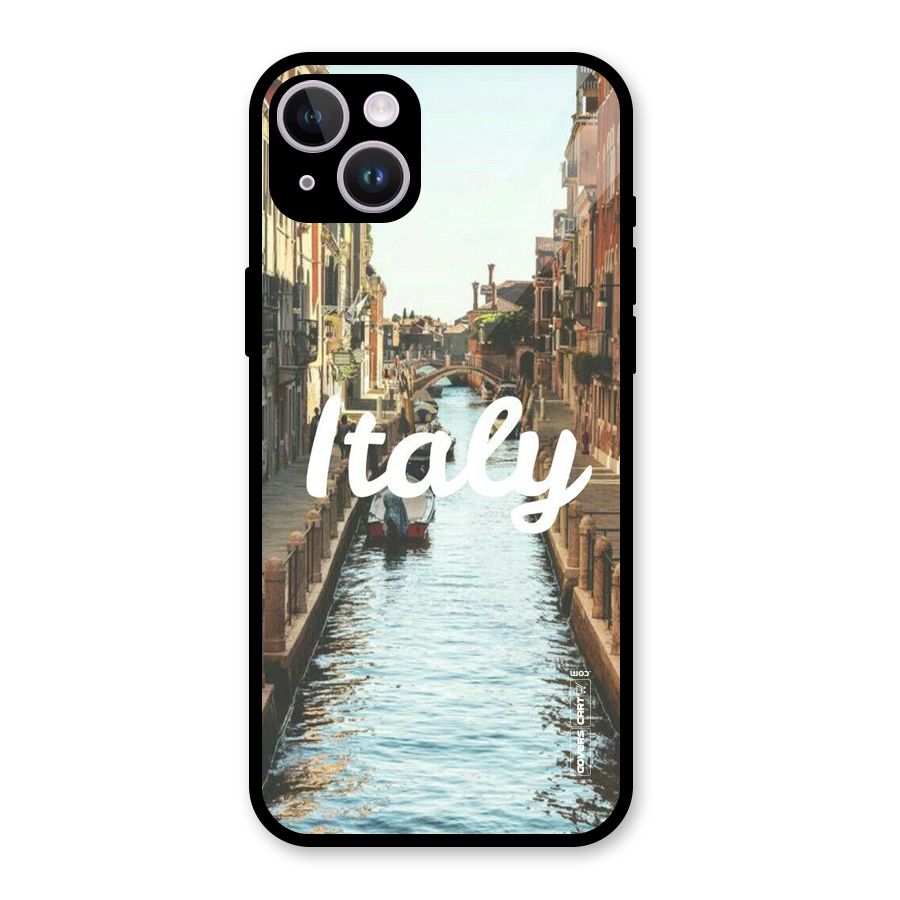 City Travel Glass Back Case for iPhone 14 Plus