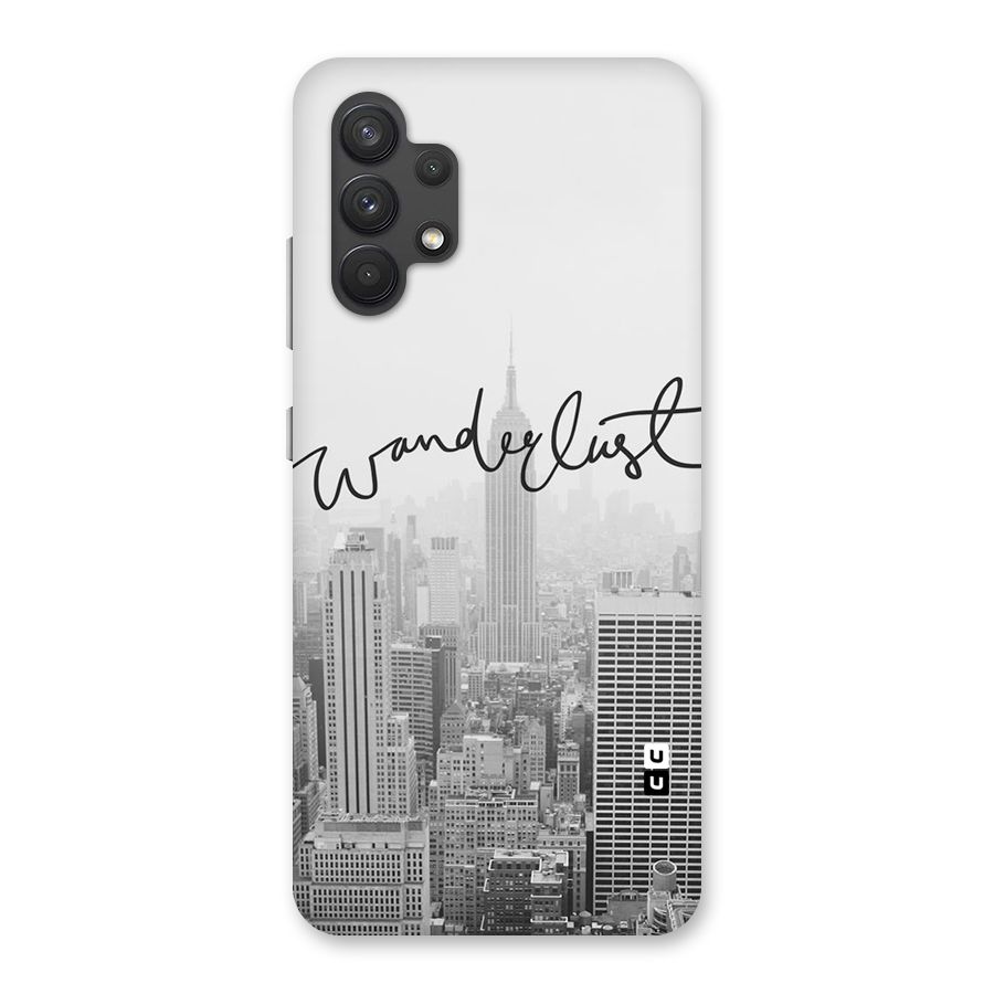 City Wanderlust Monochrome Back Case for Galaxy A32