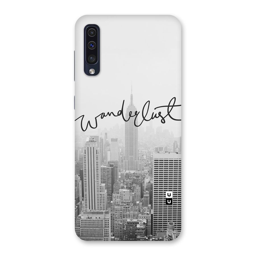City Wanderlust Monochrome Back Case for Galaxy A50s