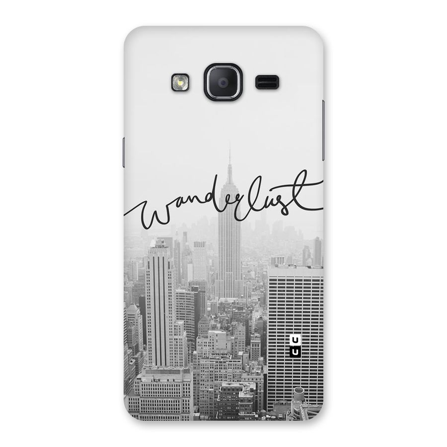 City Wanderlust Monochrome Back Case for Galaxy On7 2015