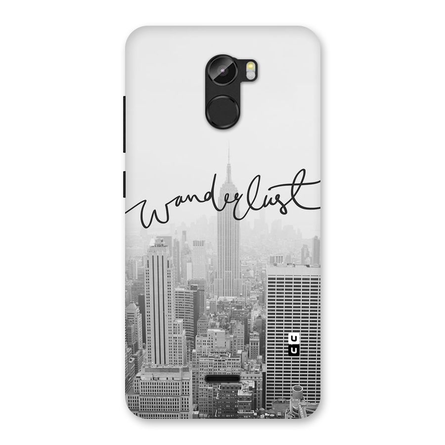 City Wanderlust Monochrome Back Case for Gionee X1