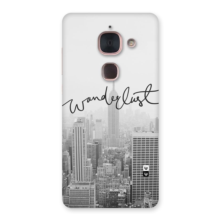 City Wanderlust Monochrome Back Case for Le Max 2