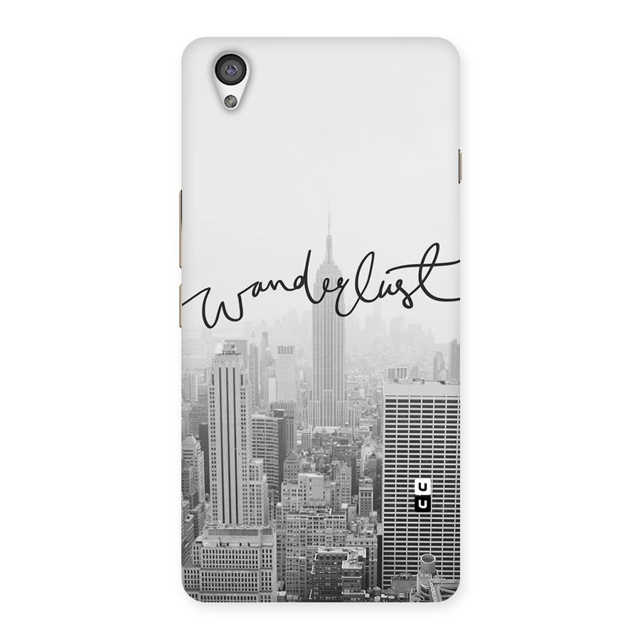 City Wanderlust Monochrome Back Case for OnePlus X