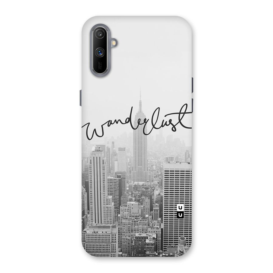 City Wanderlust Monochrome Back Case for Realme C3