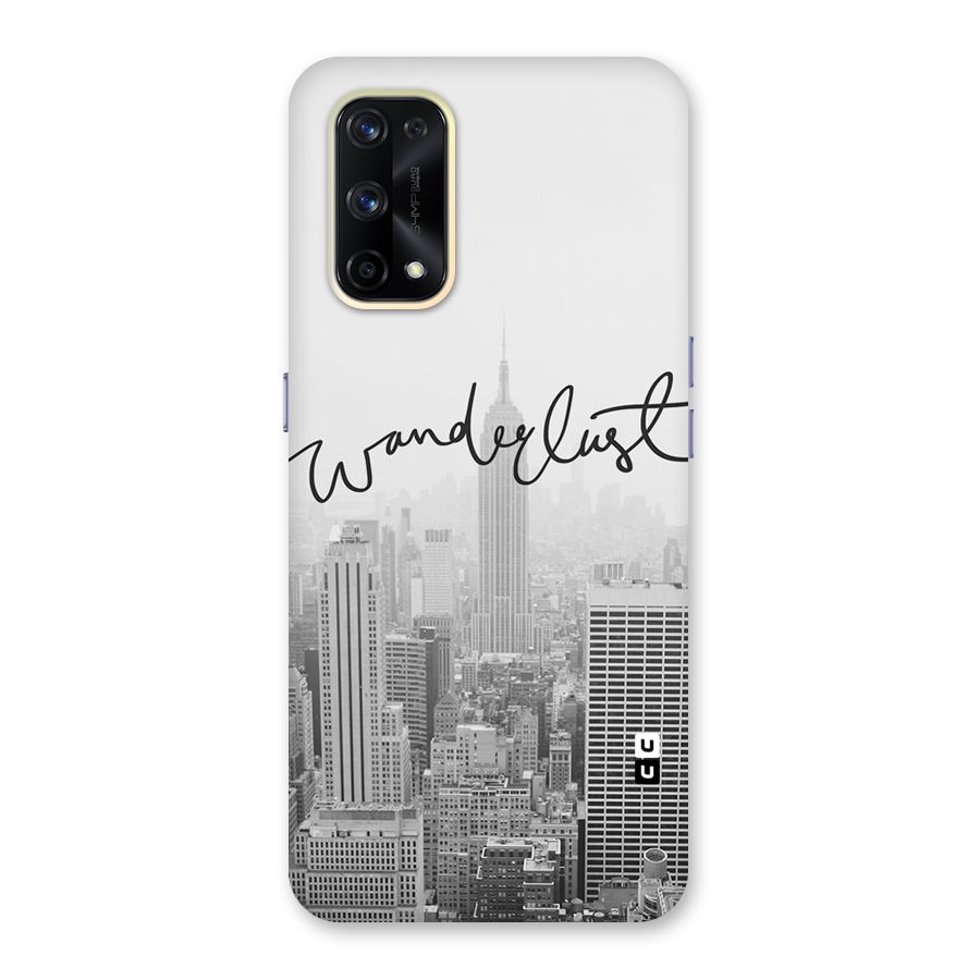City Wanderlust Monochrome Glass Back Case for Realme X7 Pro