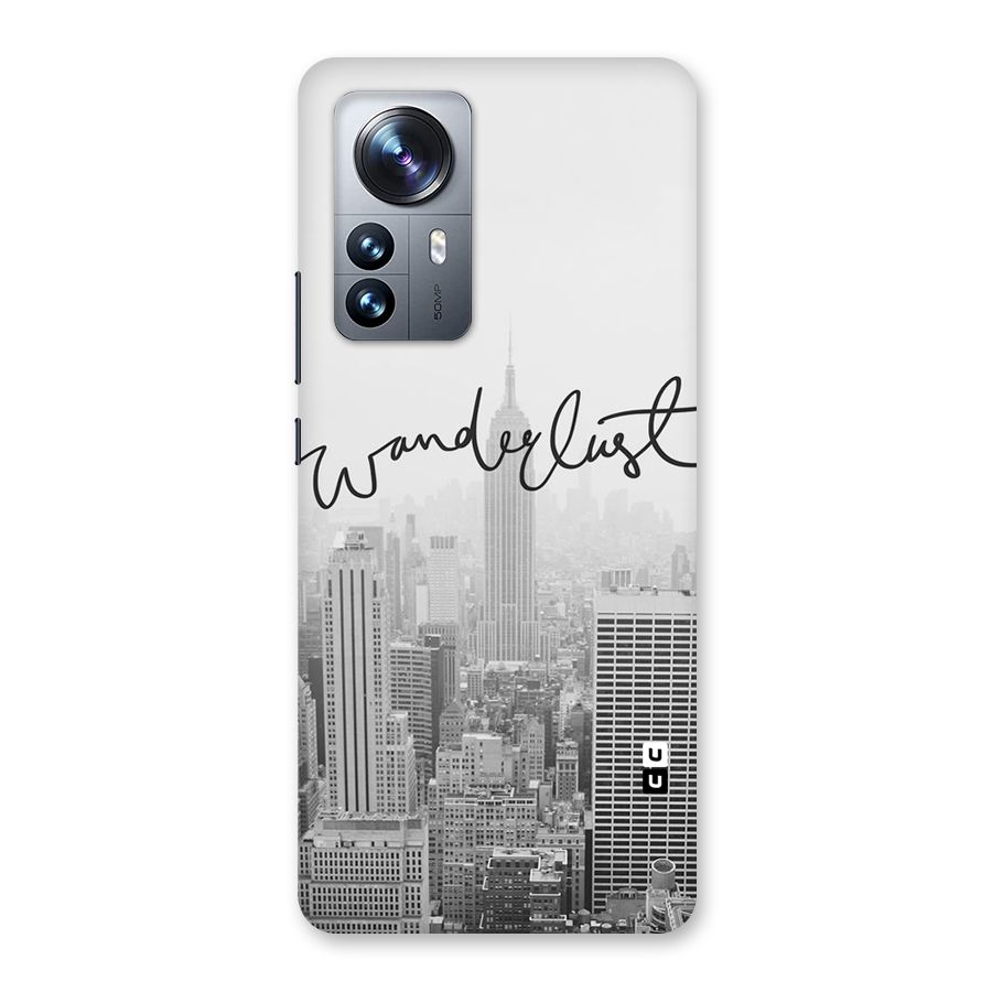 City Wanderlust Monochrome Back Case for Xiaomi 12 Pro