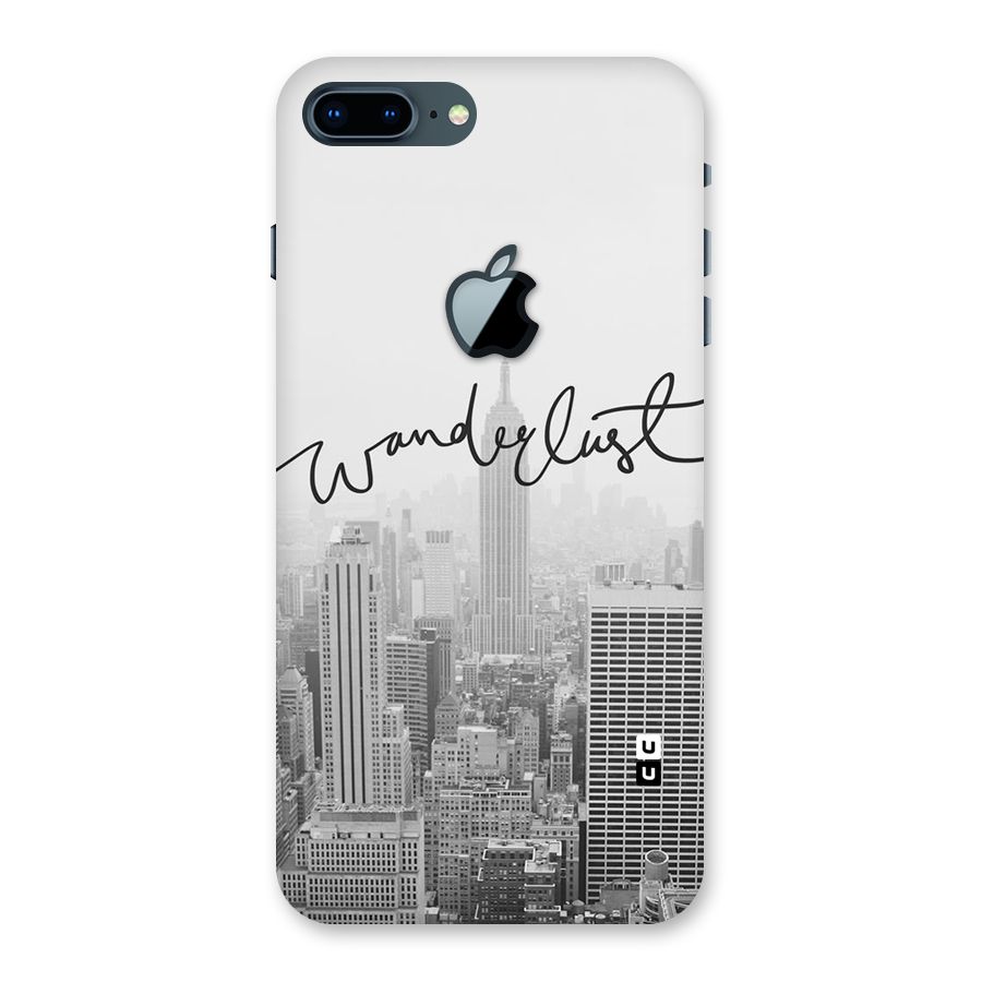 City Wanderlust Monochrome Back Case for iPhone 7 Plus Apple Cut