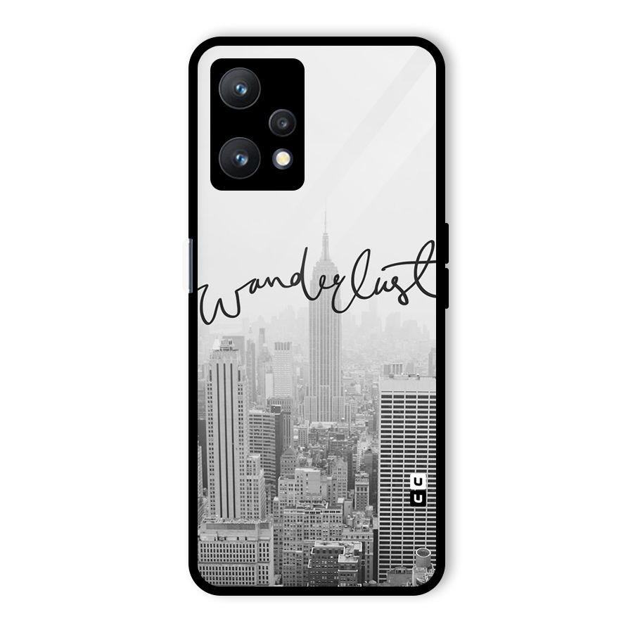 City Wanderlust Monochrome Glass Back Case for Realme 9 Pro 5G