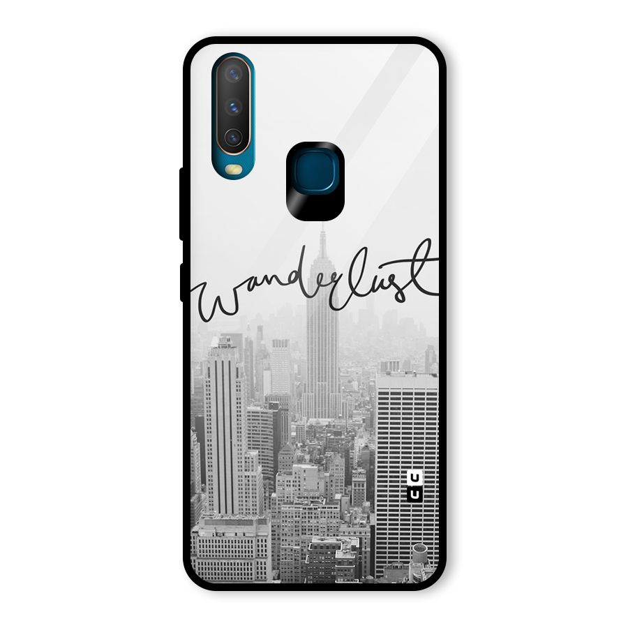 City Wanderlust Monochrome Glass Back Case for Vivo U10