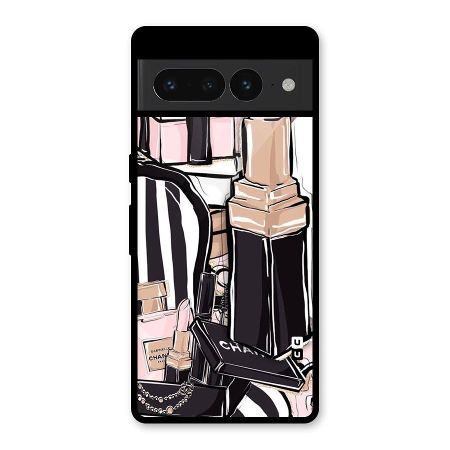 Class Girl Design Glass Back Case for Google Pixel 7 Pro