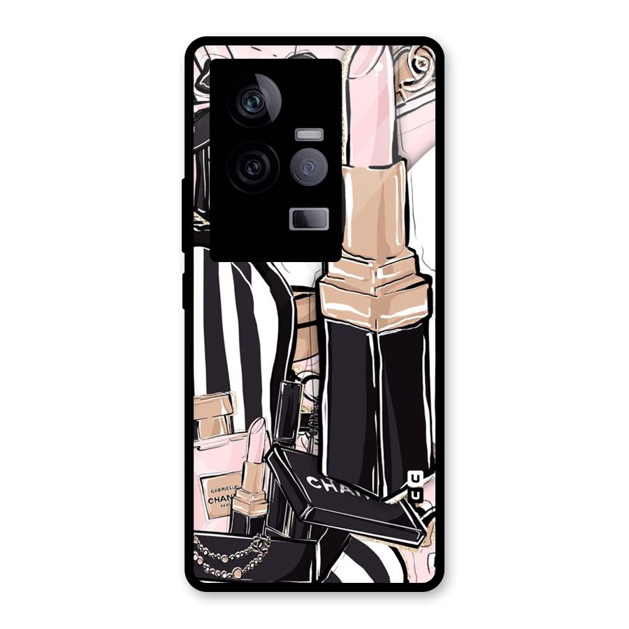 Class Girl Design Glass Back Case for Vivo iQOO 11 5G