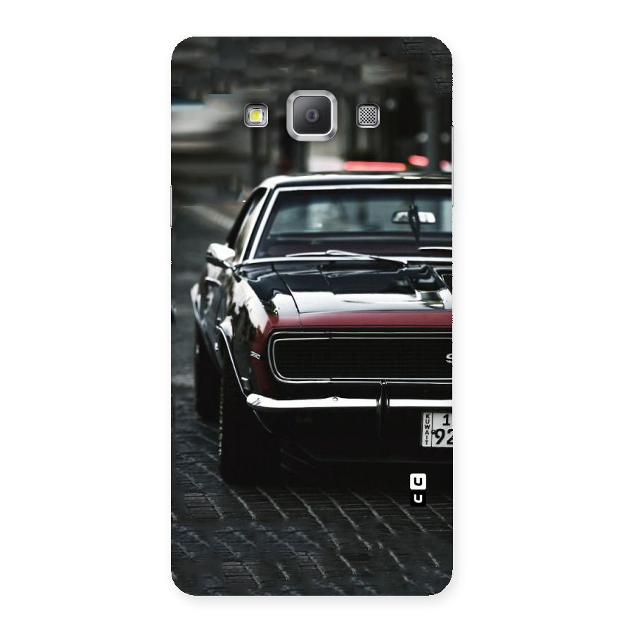 Class Vintage Car Back Case for Galaxy A7