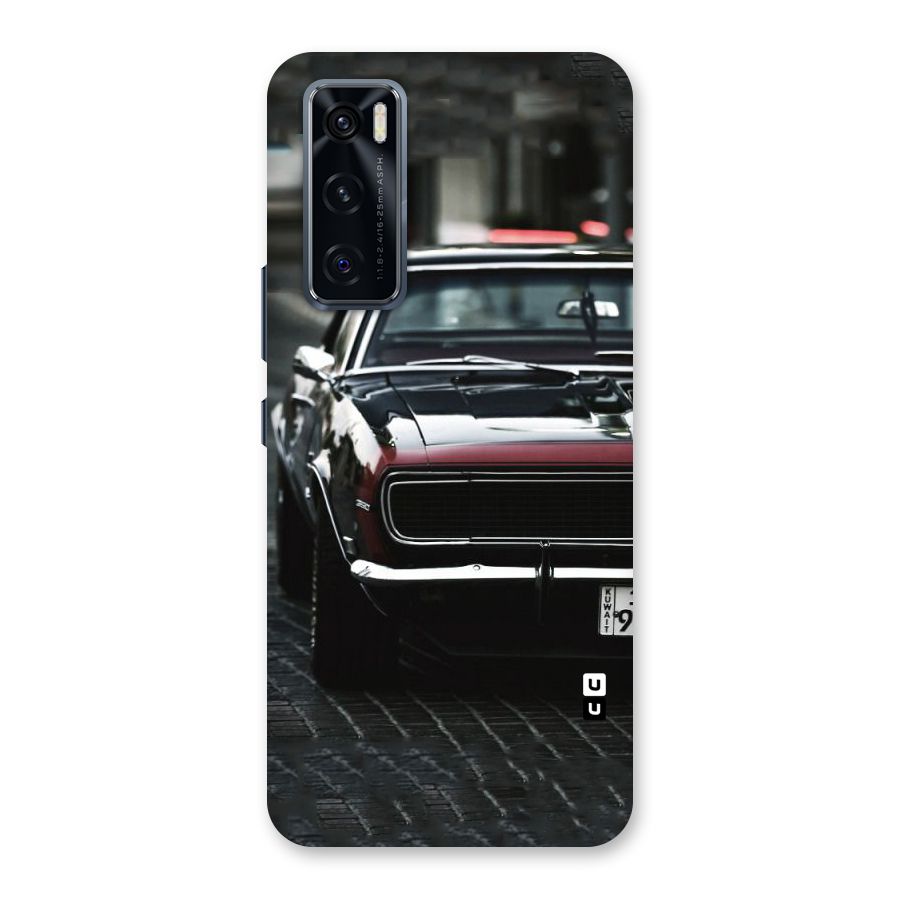 Class Vintage Car Back Case for Vivo V20 SE