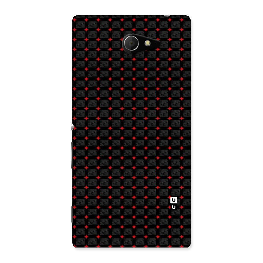 Class With Polka Back Case for Sony Xperia M2