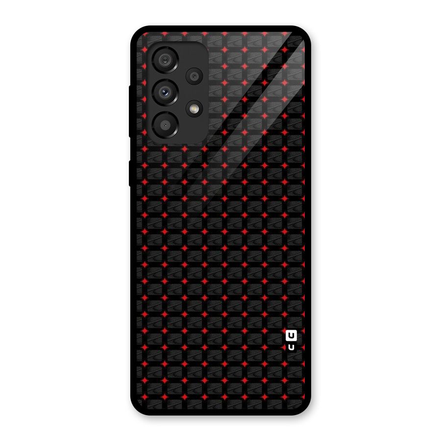 Class With Polka Glass Back Case for Galaxy A33 5G