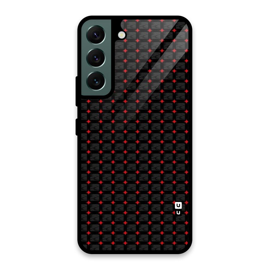 Class With Polka Glass Back Case for Galaxy S22 5G
