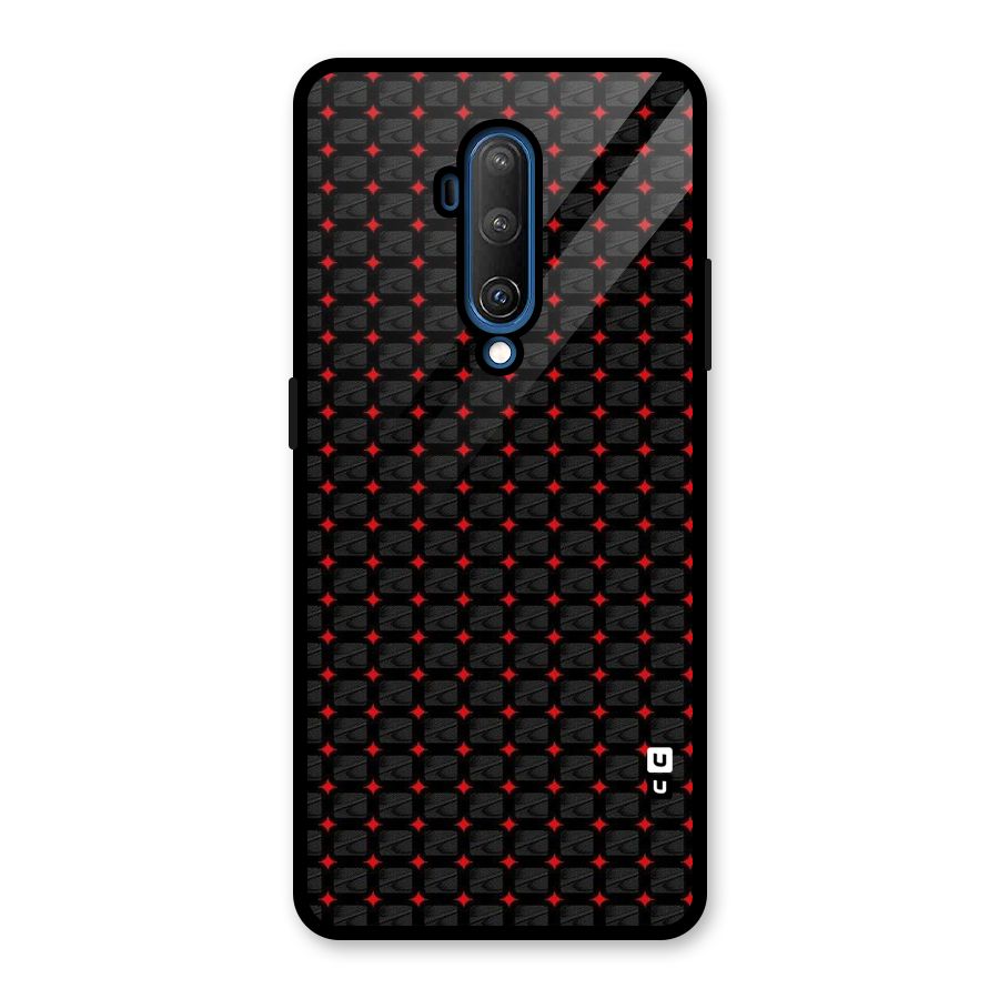 Class With Polka Glass Back Case for OnePlus 7T Pro
