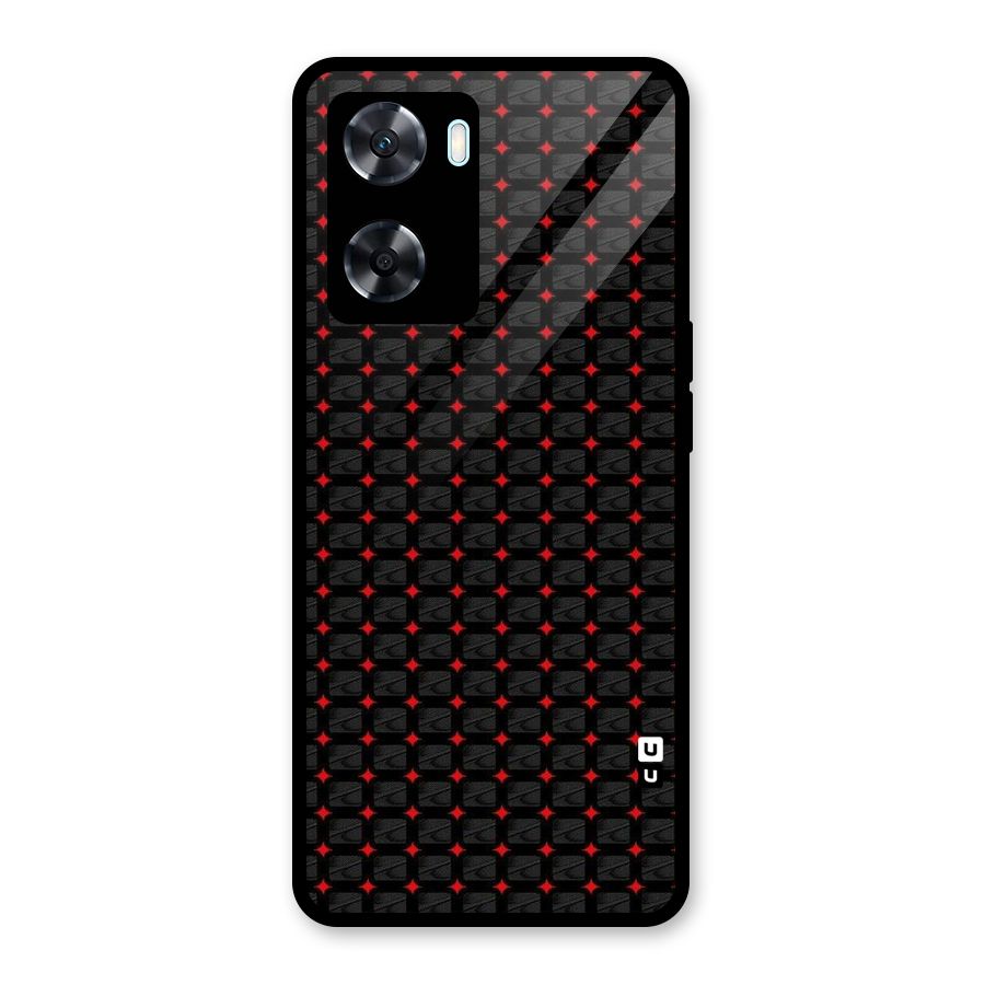 Class With Polka Glass Back Case for Oppo A77