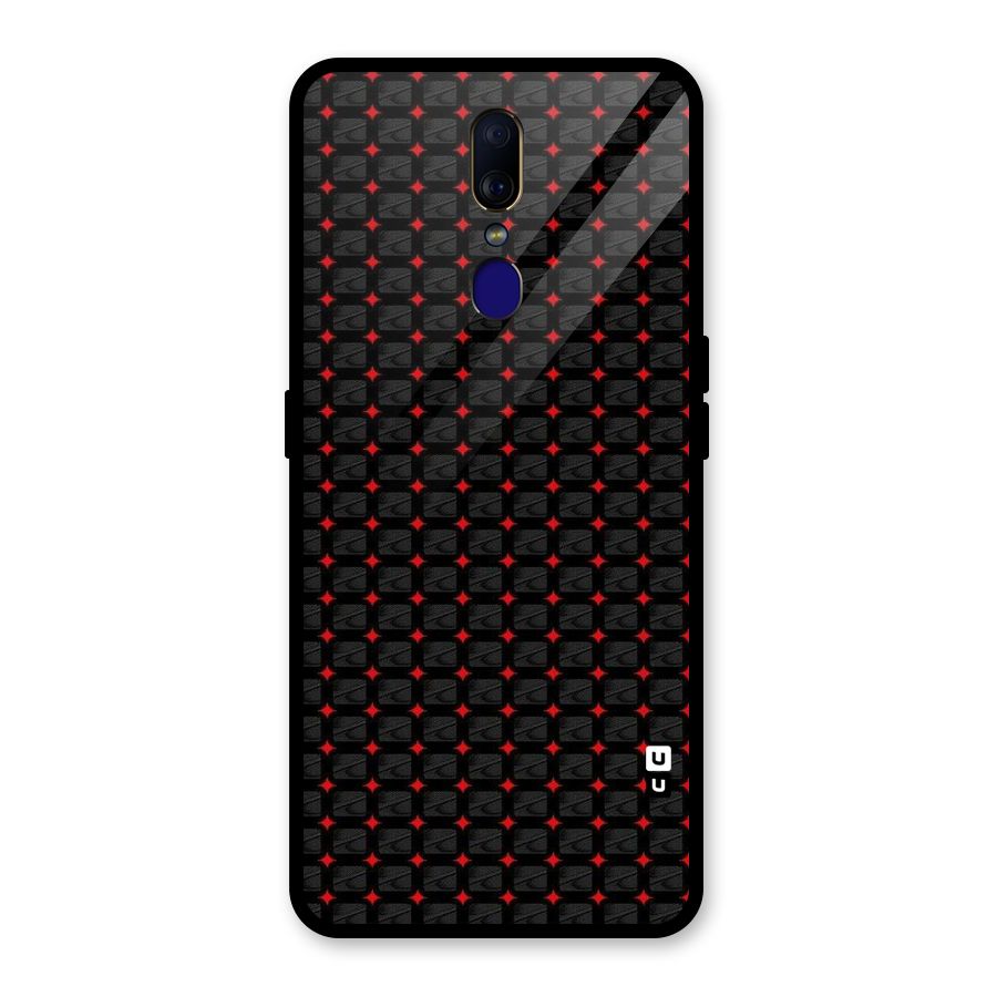 Class With Polka Glass Back Case for Oppo F11