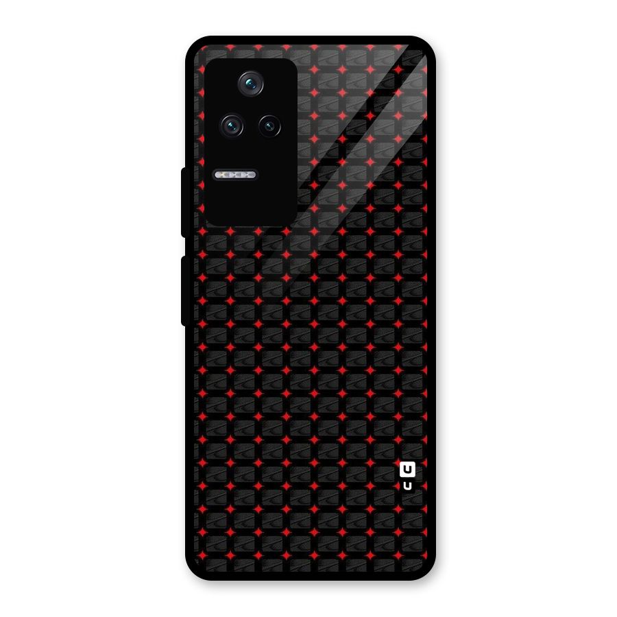 Class With Polka Glass Back Case for Poco F4 5G
