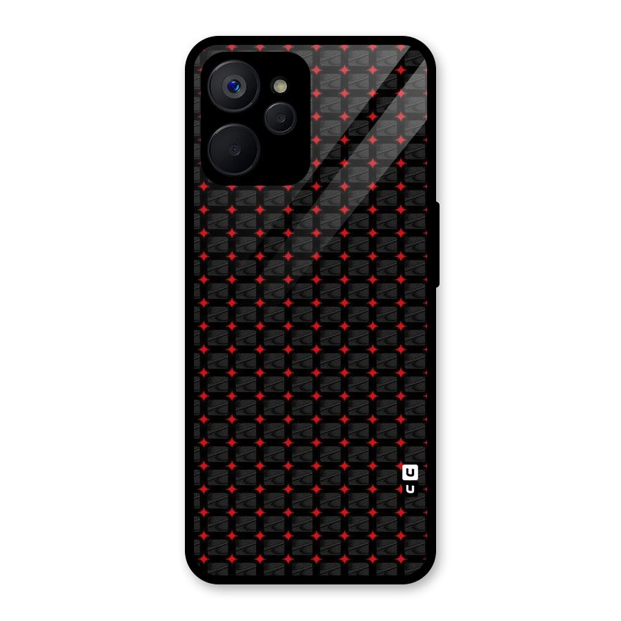 Class With Polka Glass Back Case for Realme 9i 5G