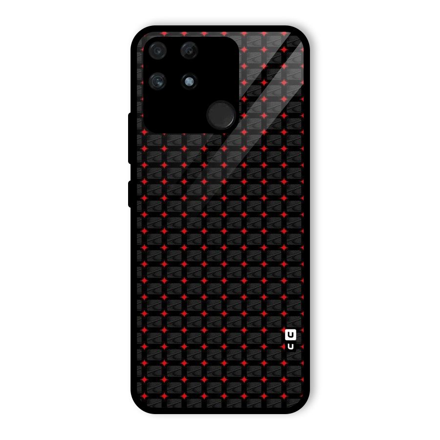 Class With Polka Glass Back Case for Realme Narzo 50A