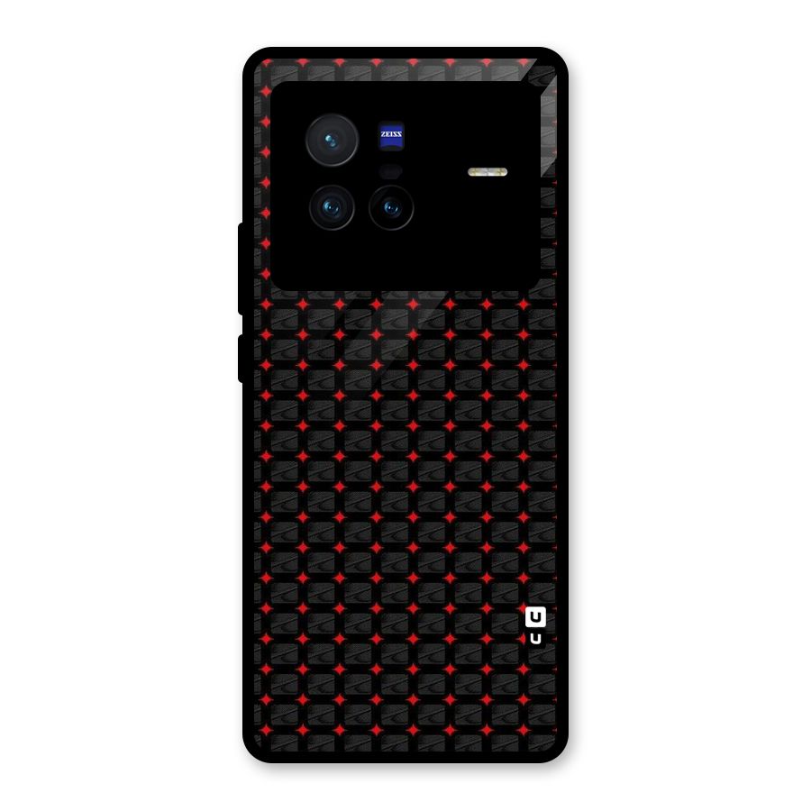 Class With Polka Glass Back Case for Vivo X80