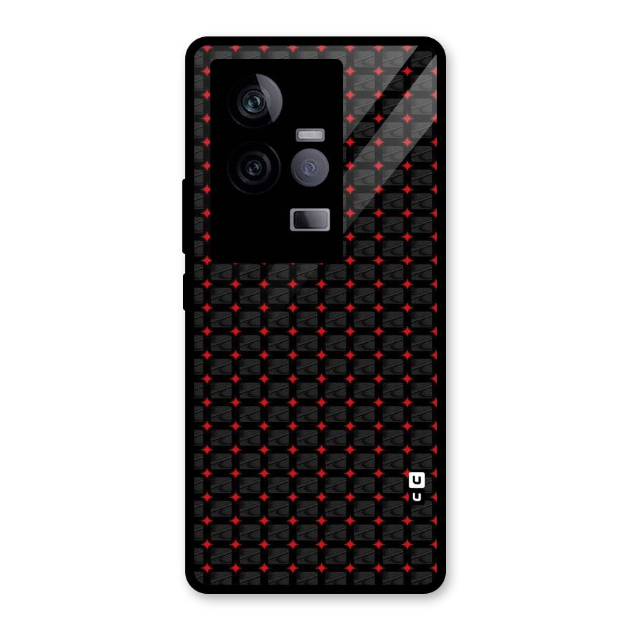 Class With Polka Glass Back Case for Vivo iQOO 11 5G
