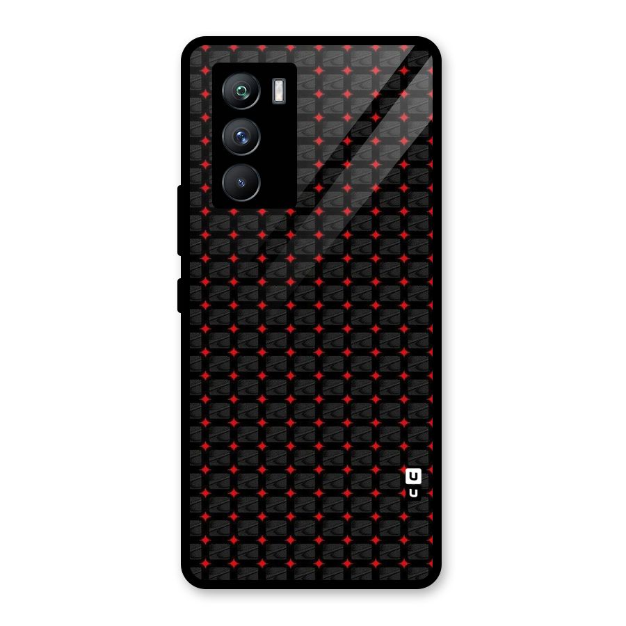 Class With Polka Glass Back Case for Vivo iQOO 9 SE