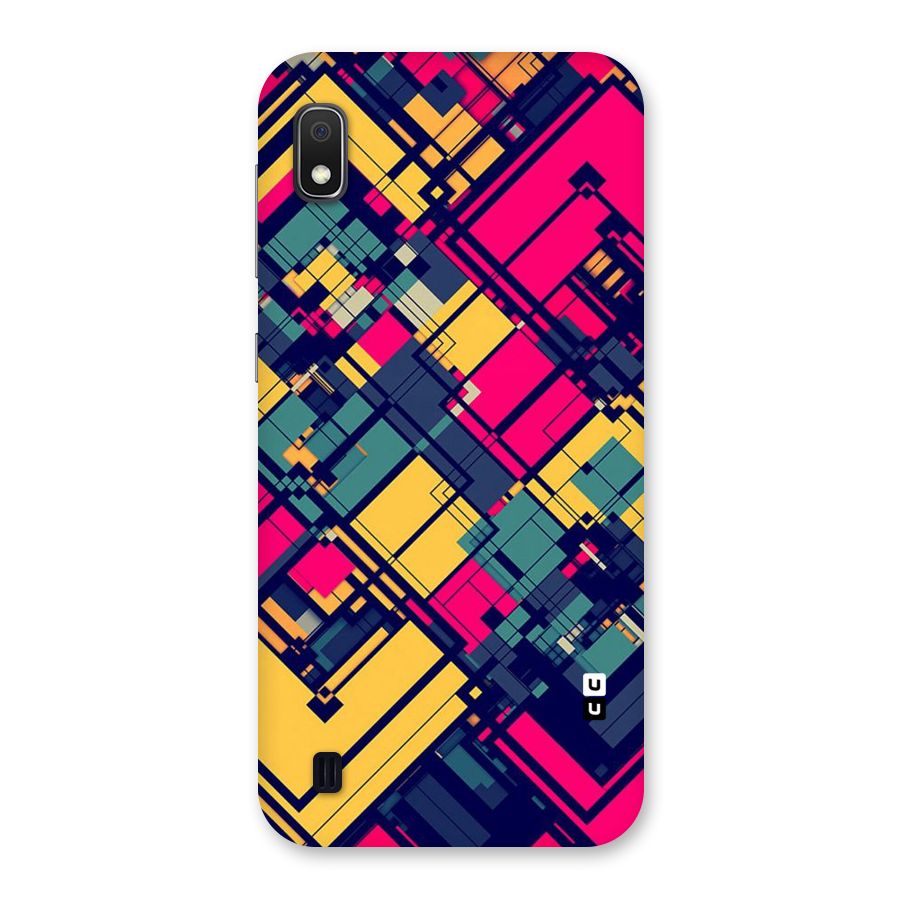 Classic Abstract Coloured Back Case for Galaxy A10