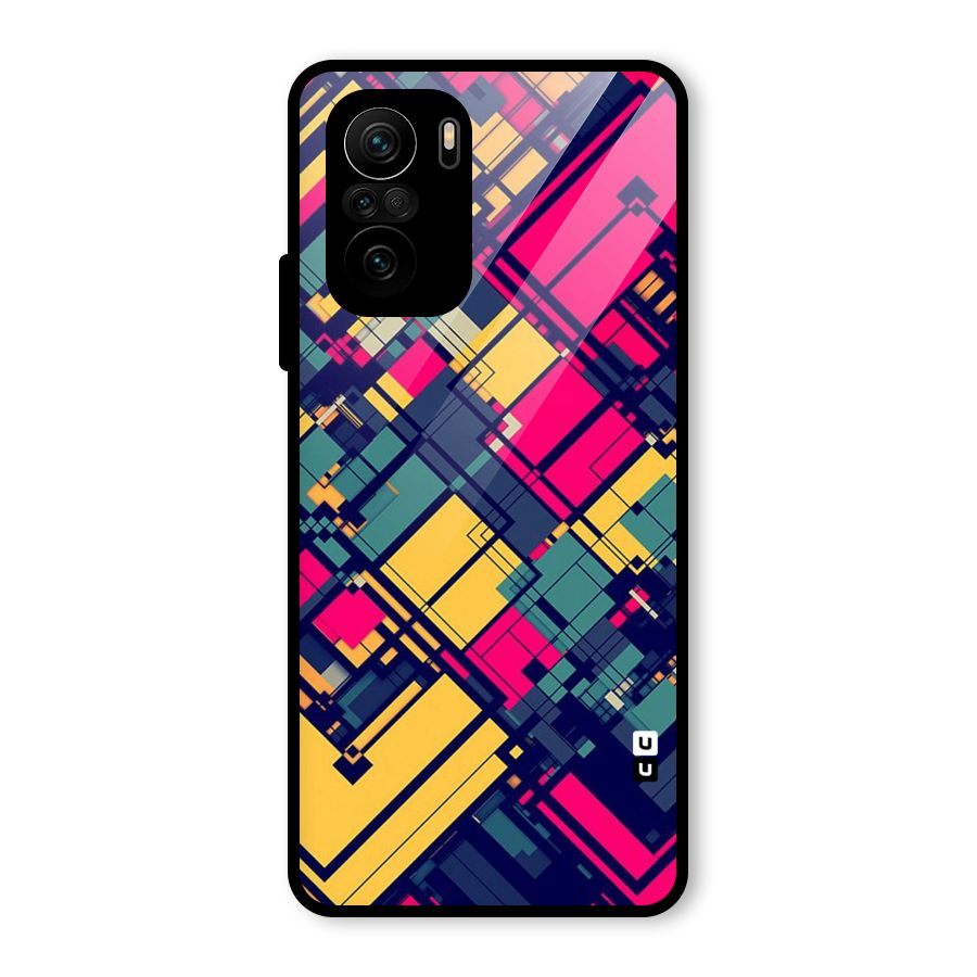Classic Abstract Coloured Glass Back Case for Mi 11x