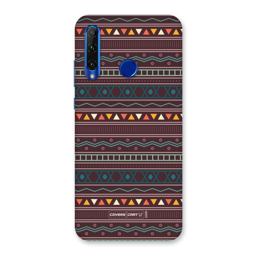 Classic Aztec Pattern Back Case for Honor 20i
