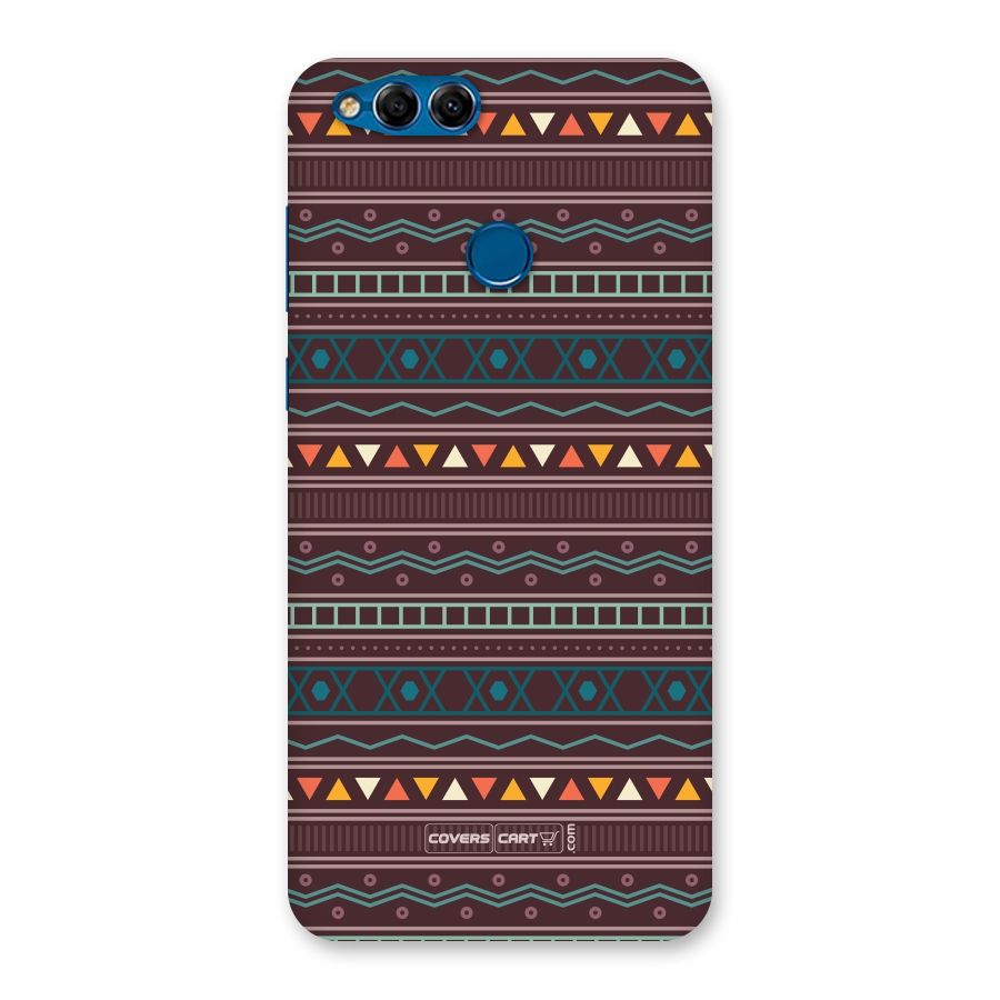 Classic Aztec Pattern Back Case for Honor 7X