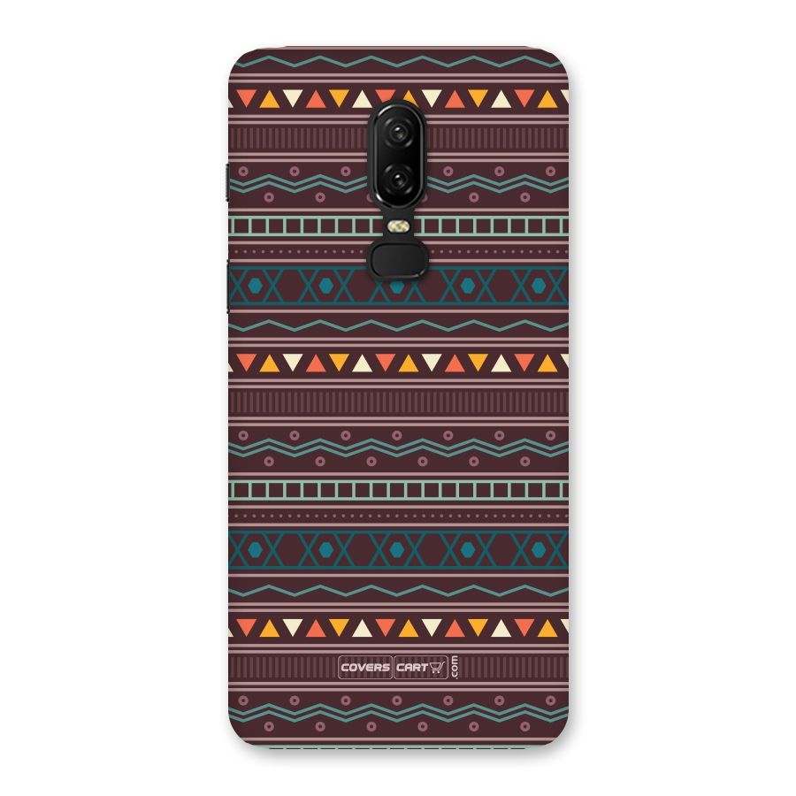 Classic Aztec Pattern Back Case for OnePlus 6