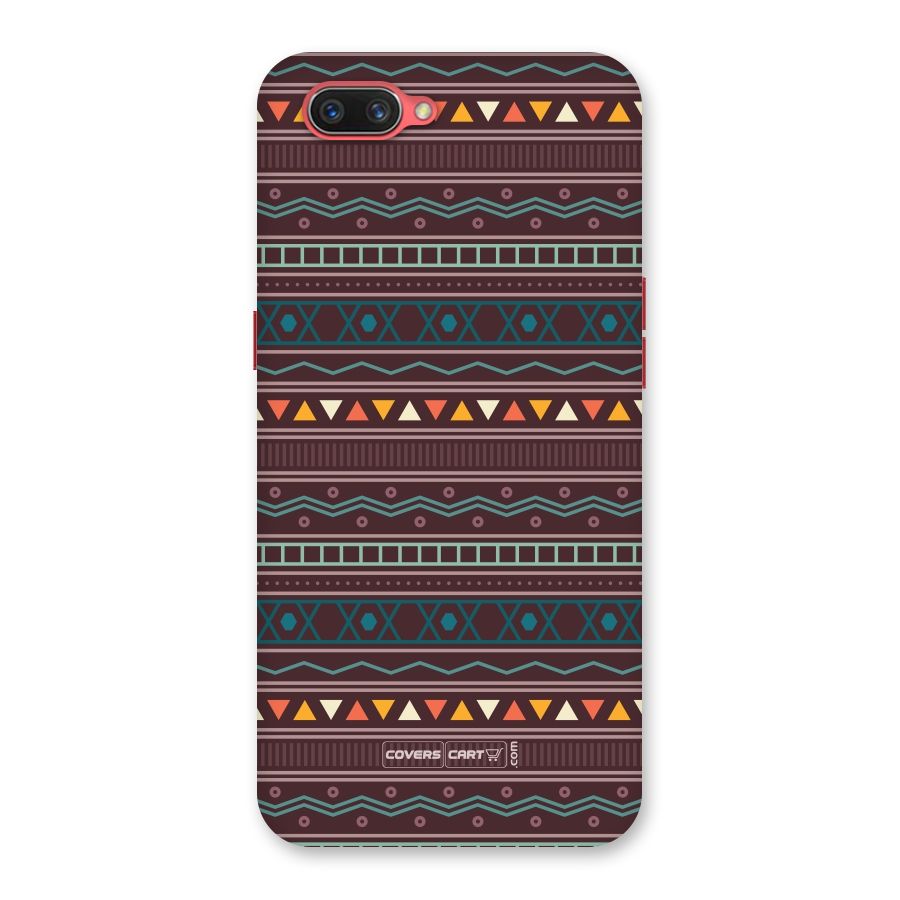 Classic Aztec Pattern Back Case for Oppo A3s