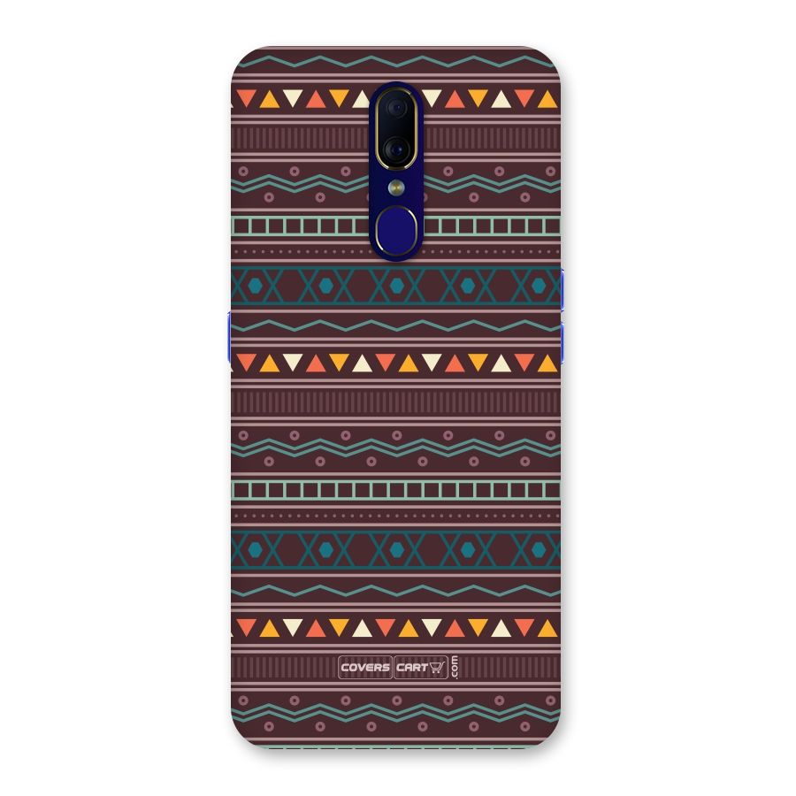 Classic Aztec Pattern Back Case for Oppo A9