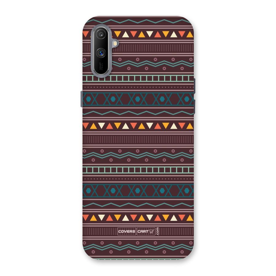 Classic Aztec Pattern Back Case for Realme C3