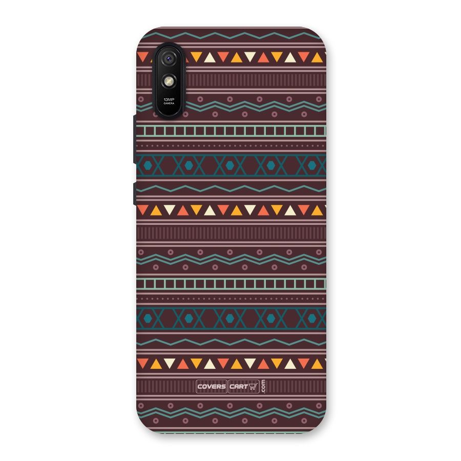 Classic Aztec Pattern Back Case for Redmi 9A
