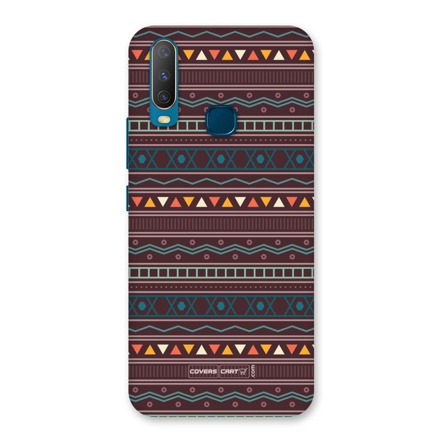 Classic Aztec Pattern Back Case for Vivo U10