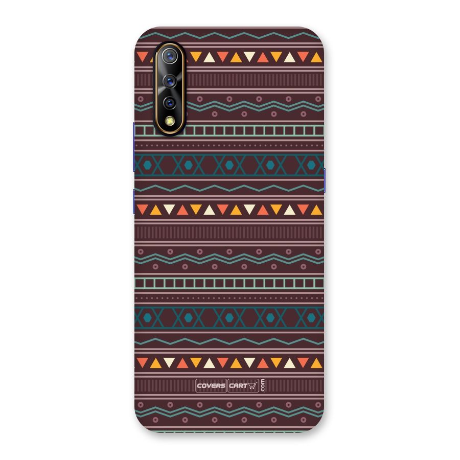 Classic Aztec Pattern Back Case for Vivo Z1x