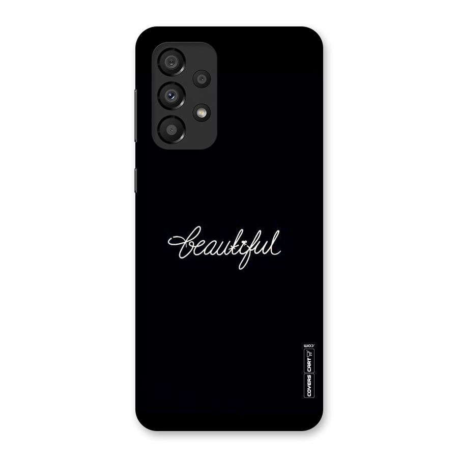 Classic Beautiful Back Case for Galaxy A33 5G