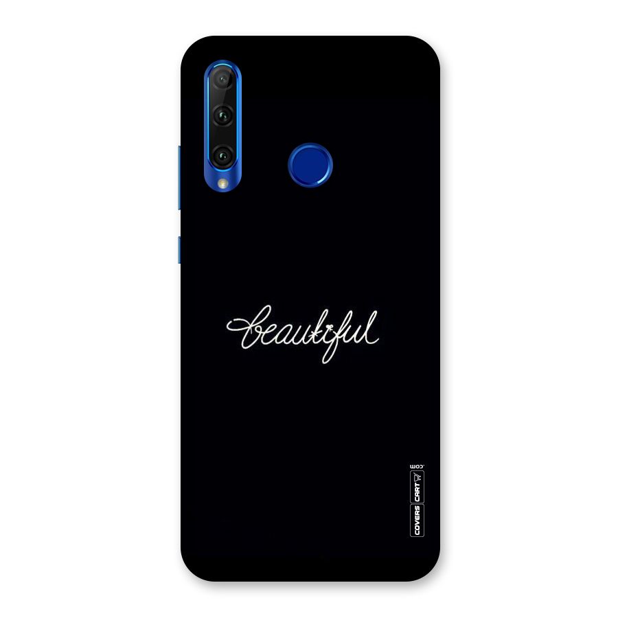 Classic Beautiful Back Case for Honor 20i