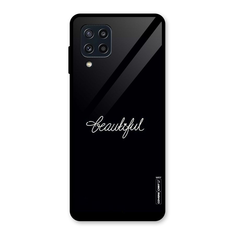 Classic Beautiful Glass Back Case for Galaxy M32